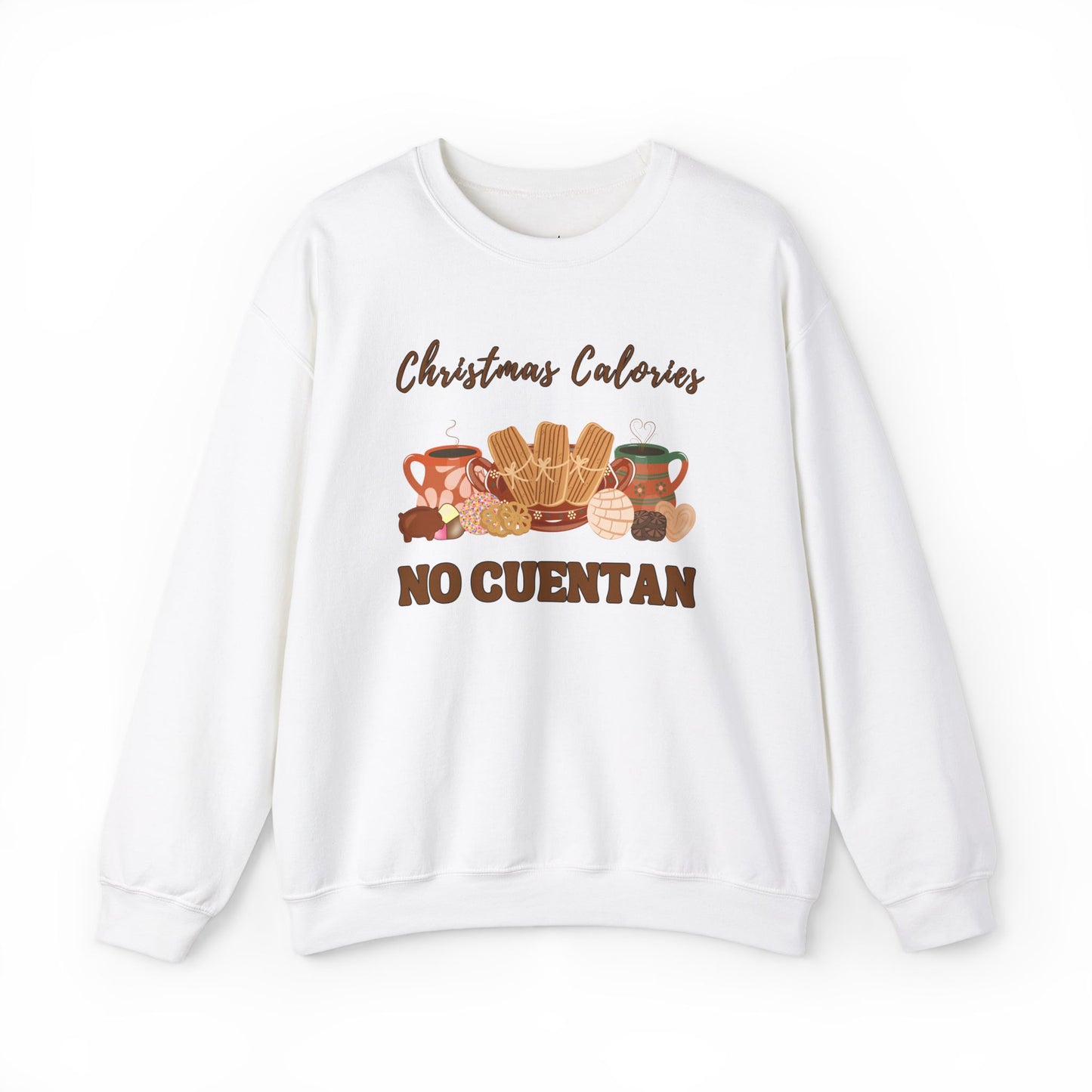 Christmas Calories No Cuentan Sweatshirt