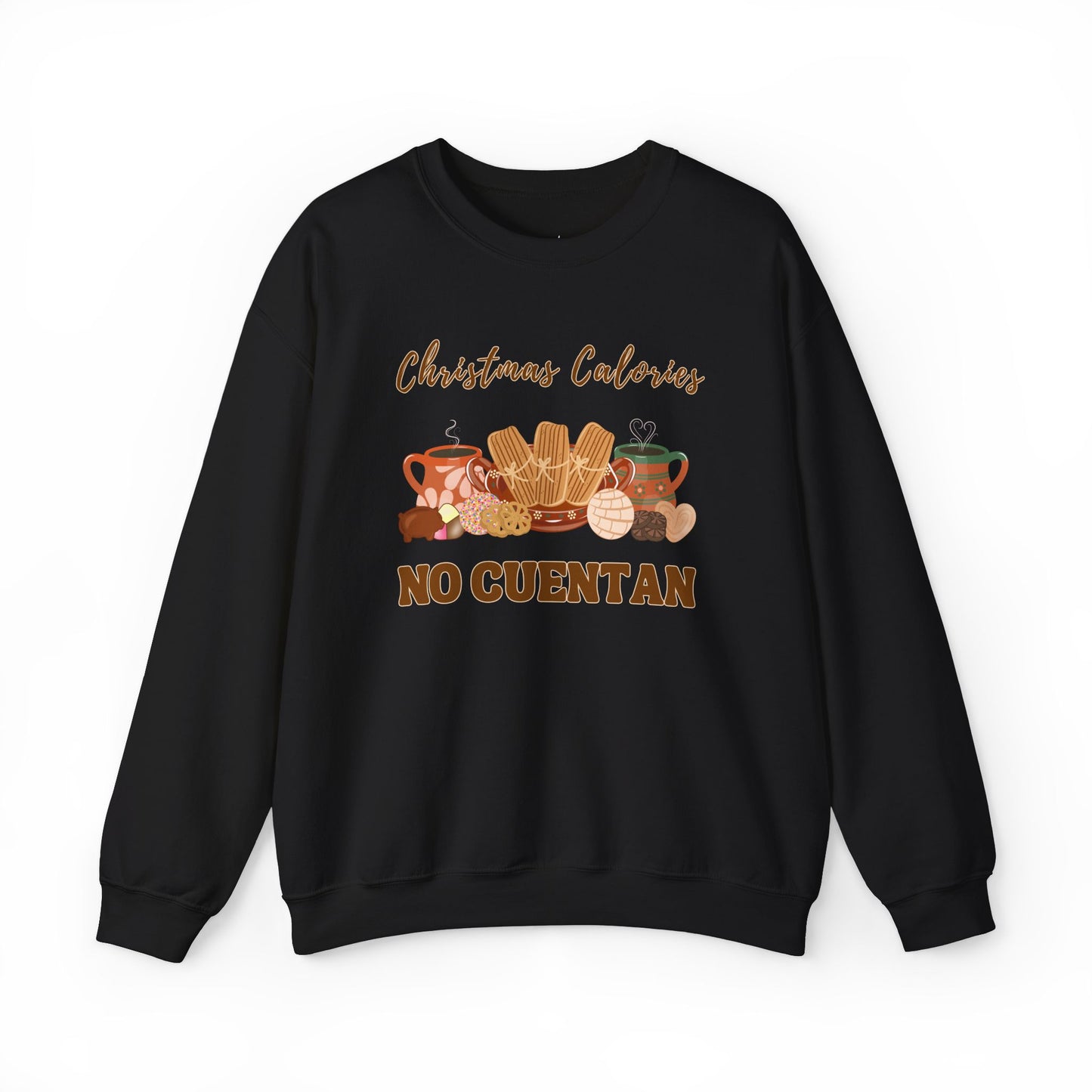 Christmas Calories No Cuentan Sweatshirt