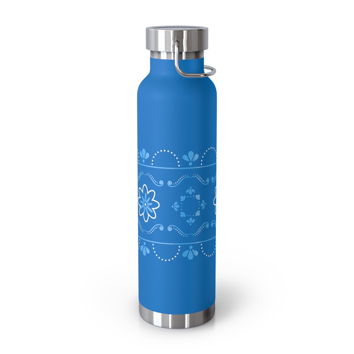 Blue Insulated Bottle, 22oz