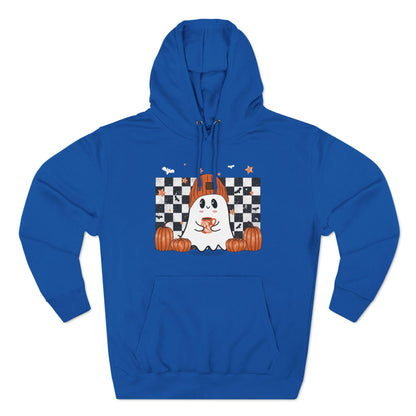 Checkered Ghost Fleece Hoodie