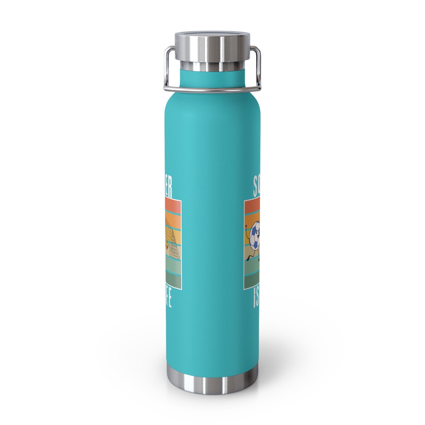 Soccer Is Life Insulated Bottle, 22oz