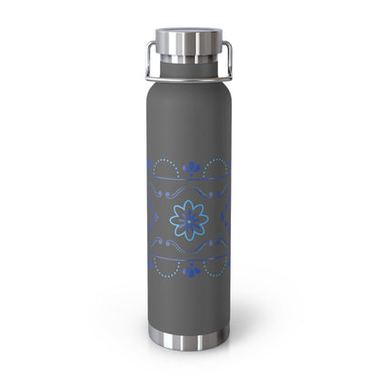 Blue Insulated Bottle, 22oz