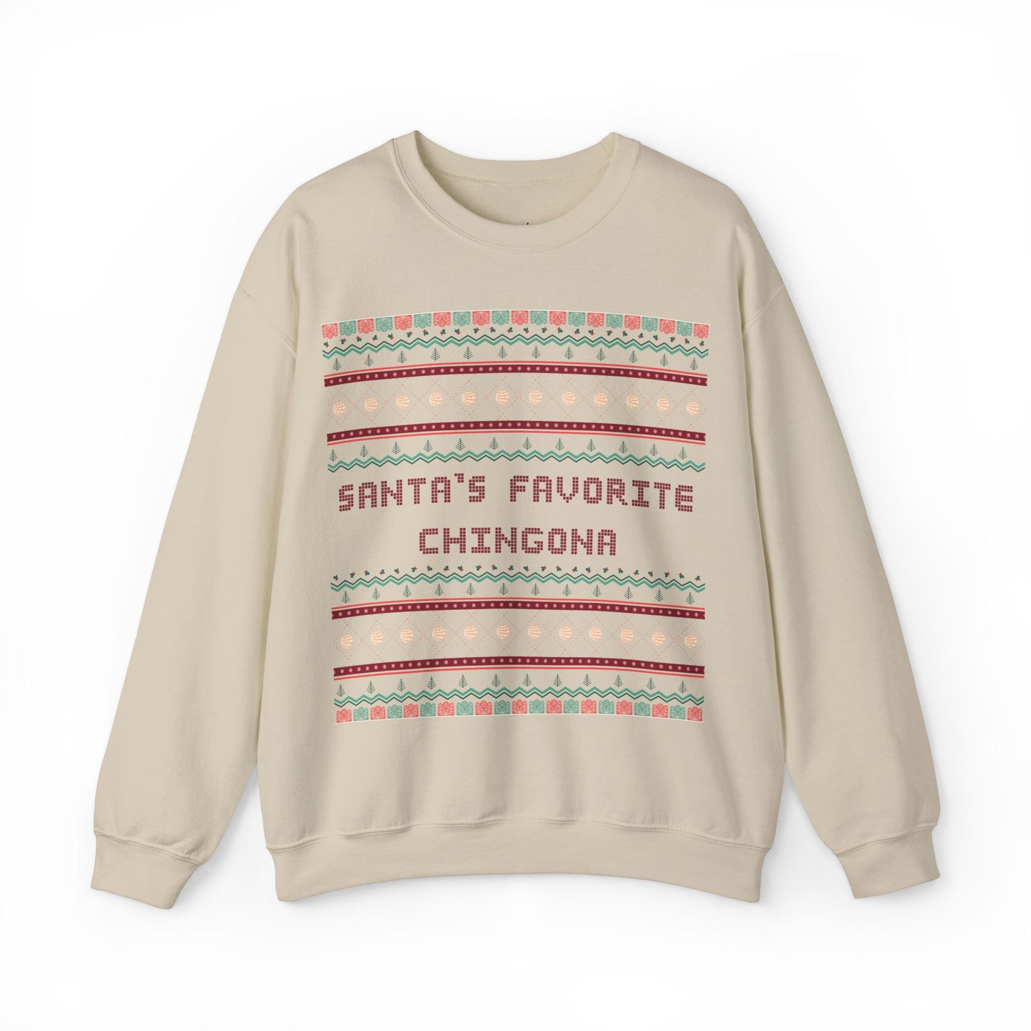 Santa's Favorite Chingona Sweatshirt