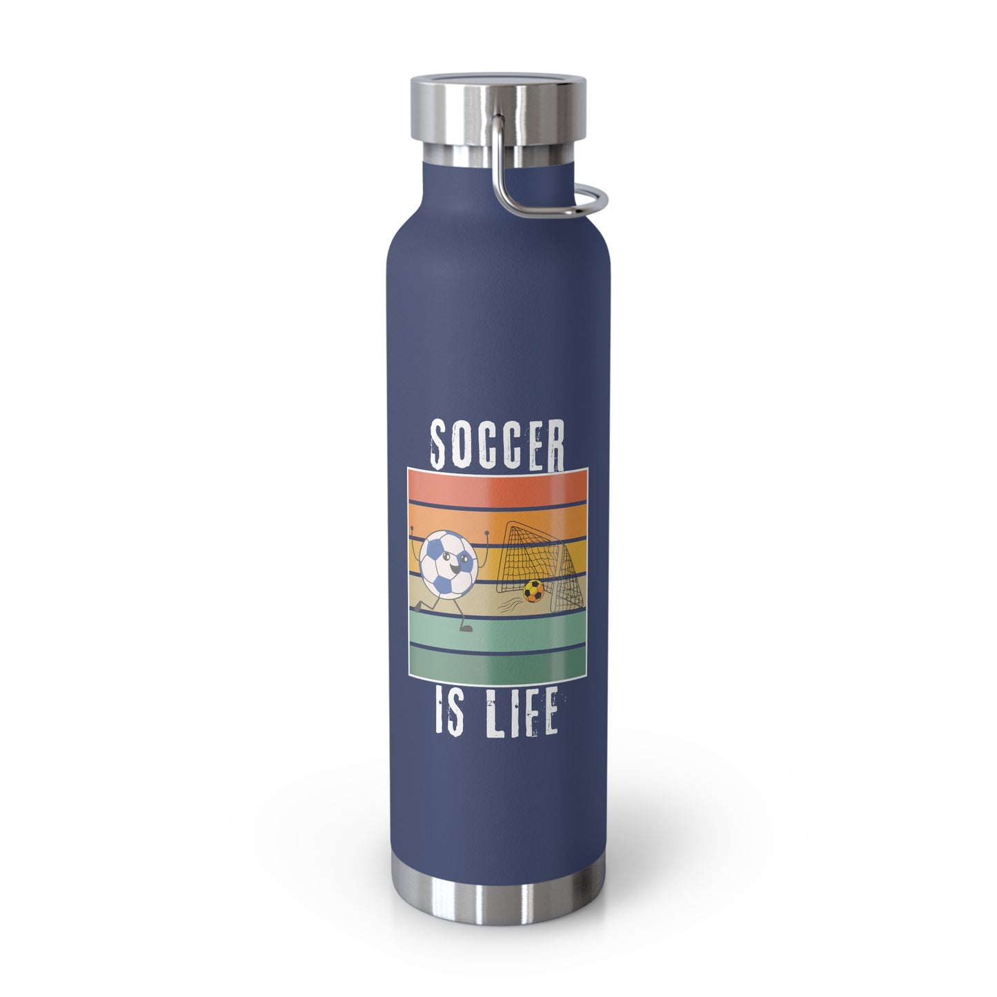 Soccer Is Life Insulated Bottle, 22oz