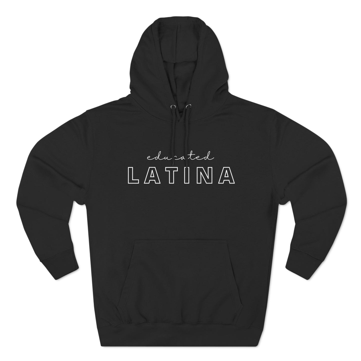 Educated Latina Fleece Hoodie