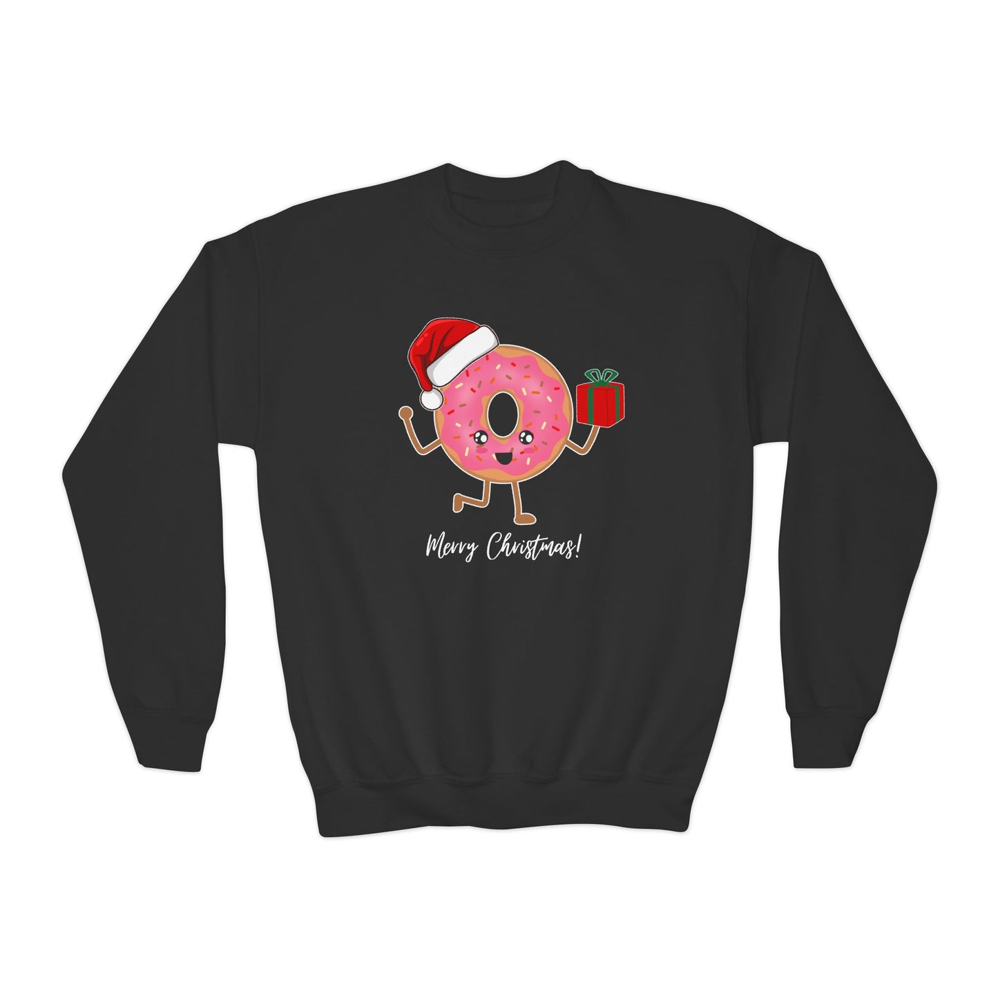 Kids Christmas Donut Sweatshirt