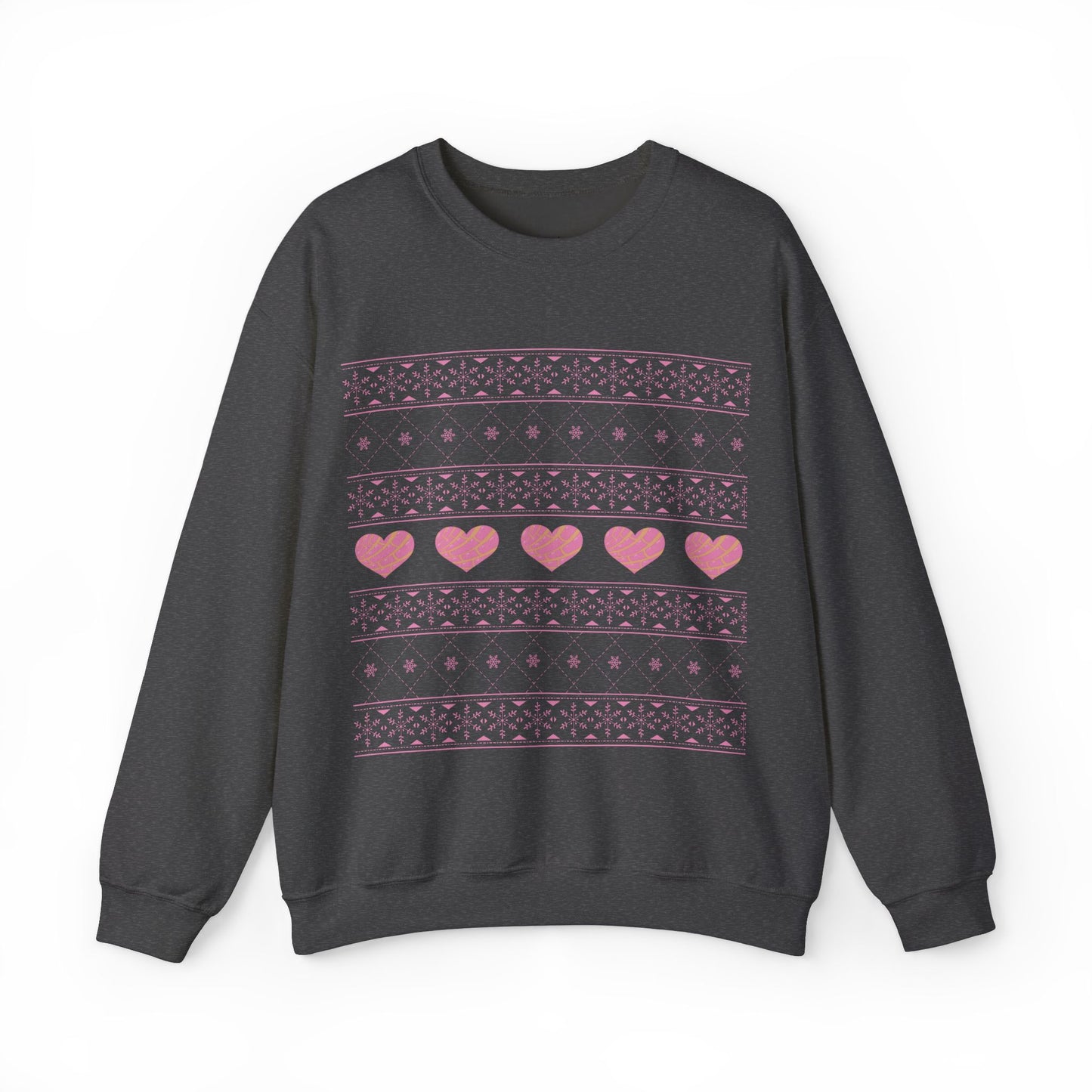 Pink Heart Concha Sweatshirt