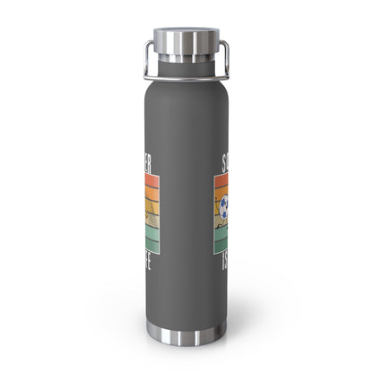 Soccer Is Life Insulated Bottle, 22oz