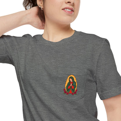 Virgen de Guadalupe Pocket T-shirt