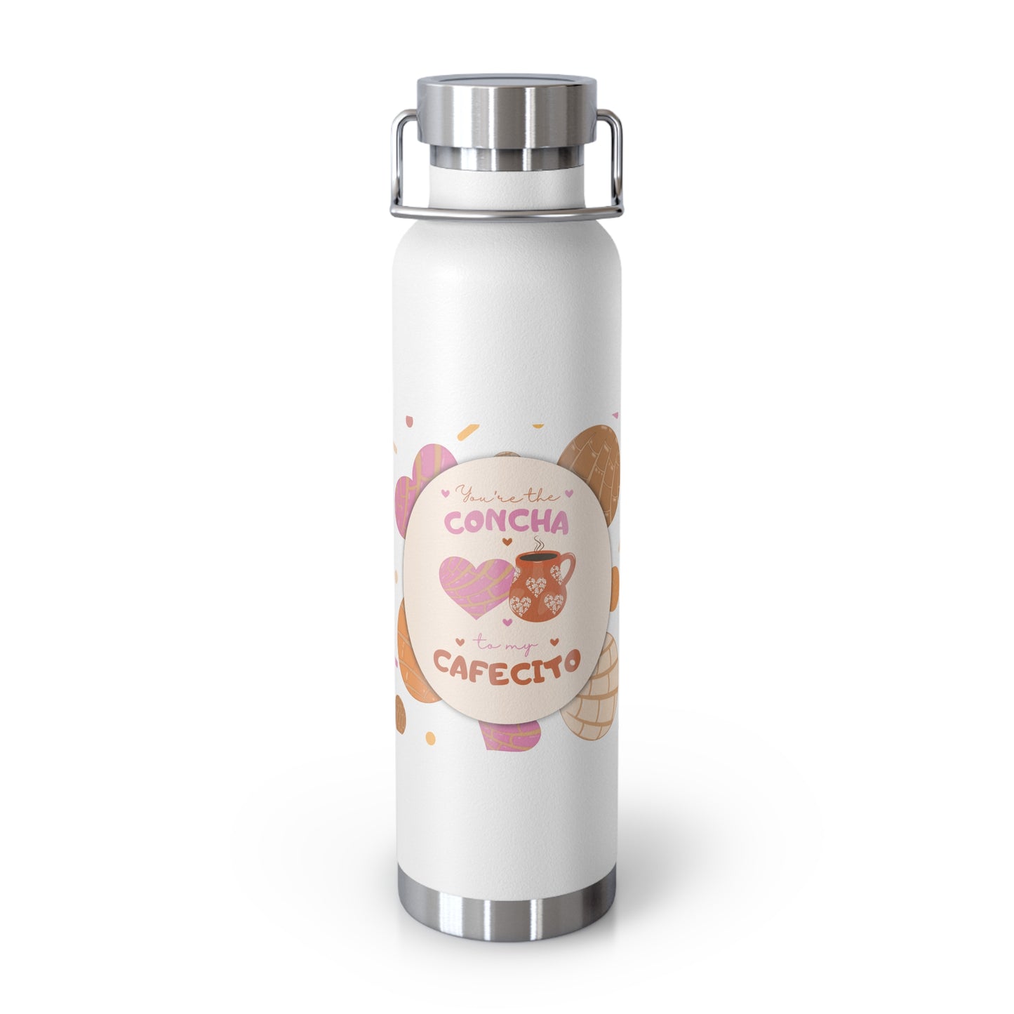 You're the Concha to My Cafecito Insulated Bottle, 22oz