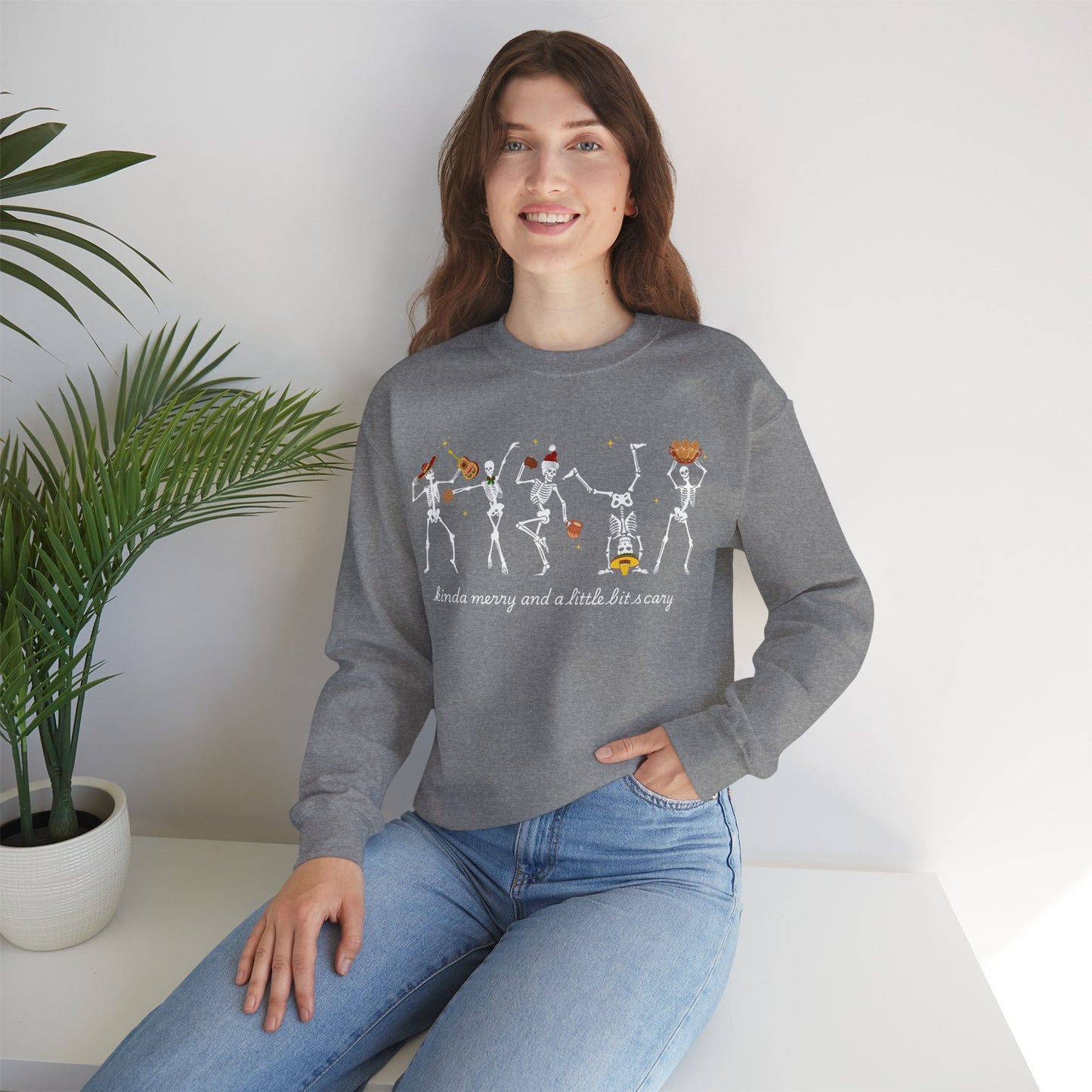 Kinda Merry and a Little Bit Scary Sweatshirt