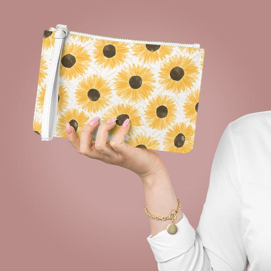 Sunflower Clutch Bag