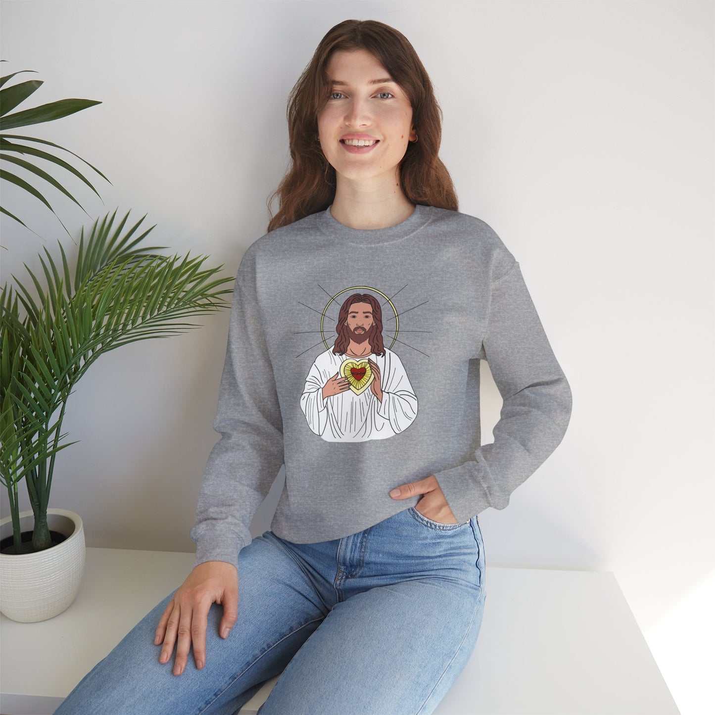 Sagrado Corazón de Jesús Sweatshirt