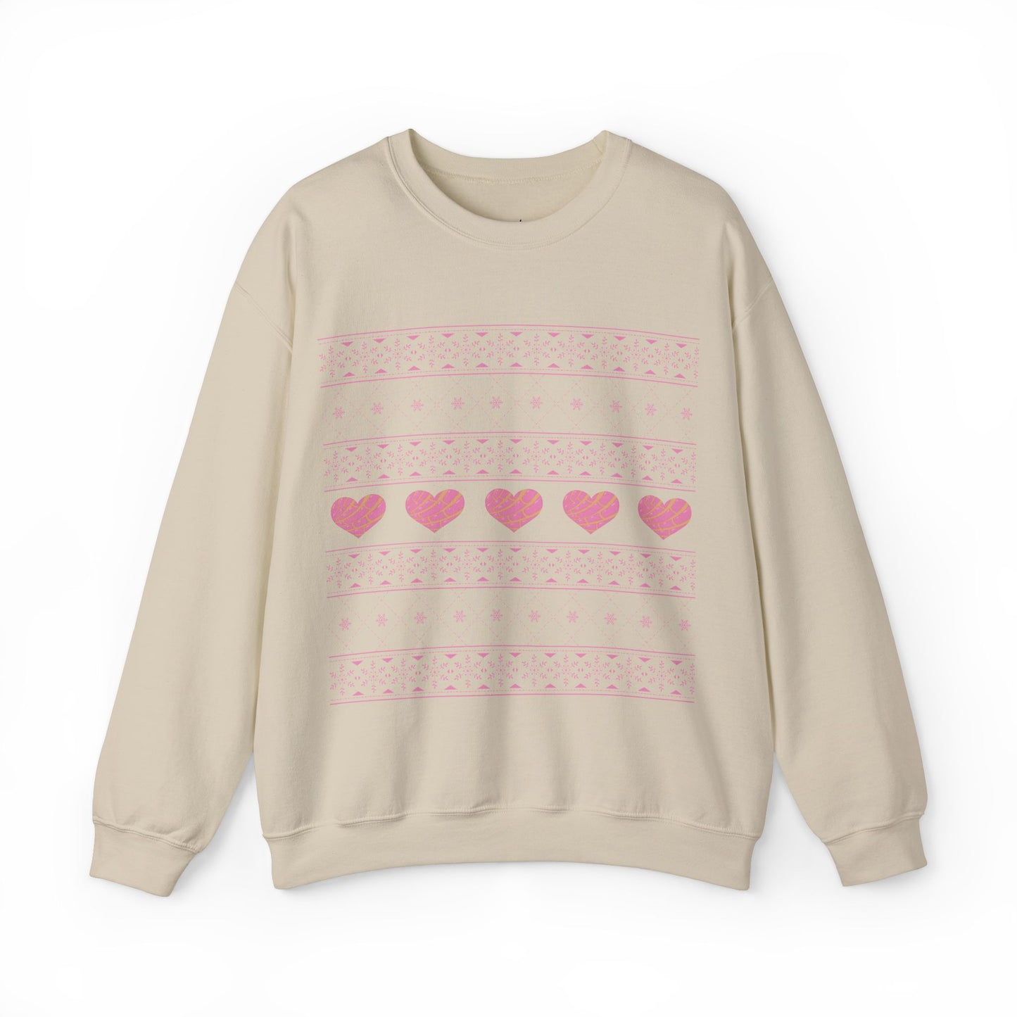 Pink Heart Concha Sweatshirt