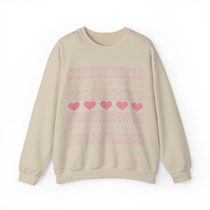 Pink Heart Concha Sweatshirt