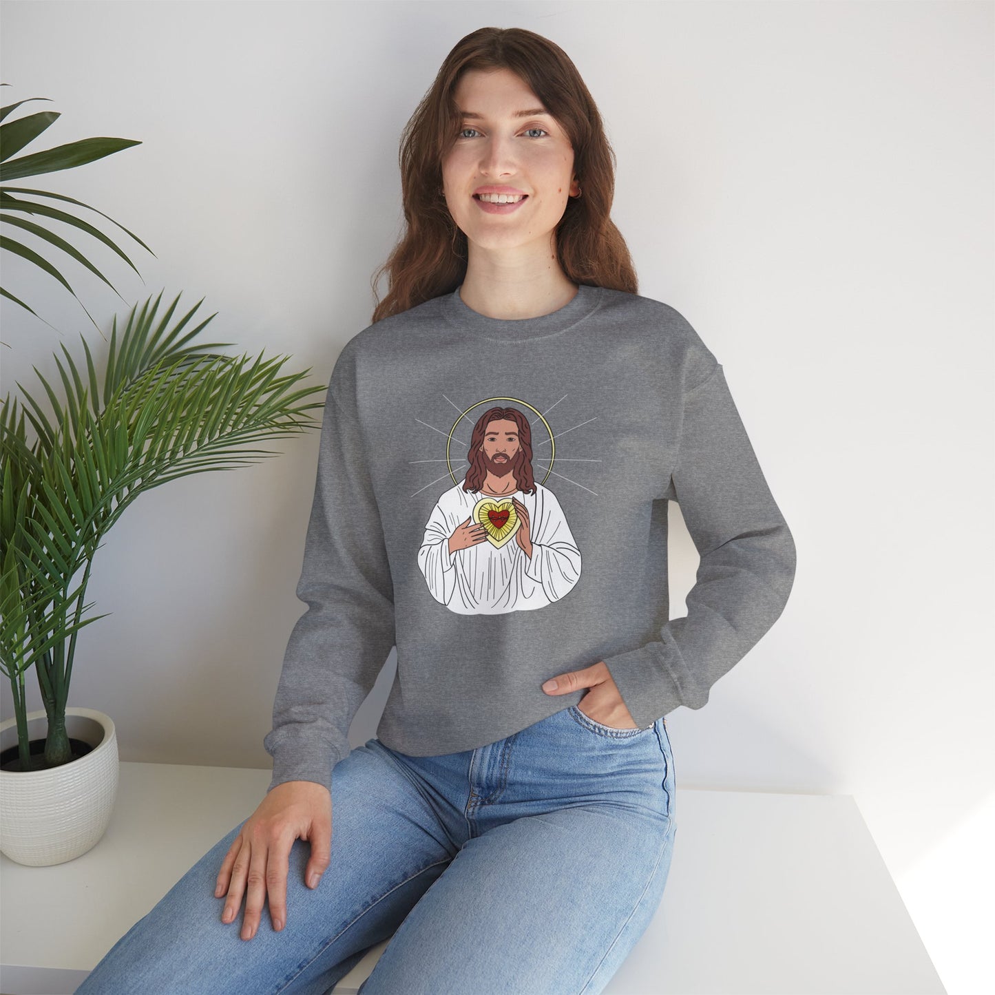 Sagrado Corazón de Jesús Sweatshirt