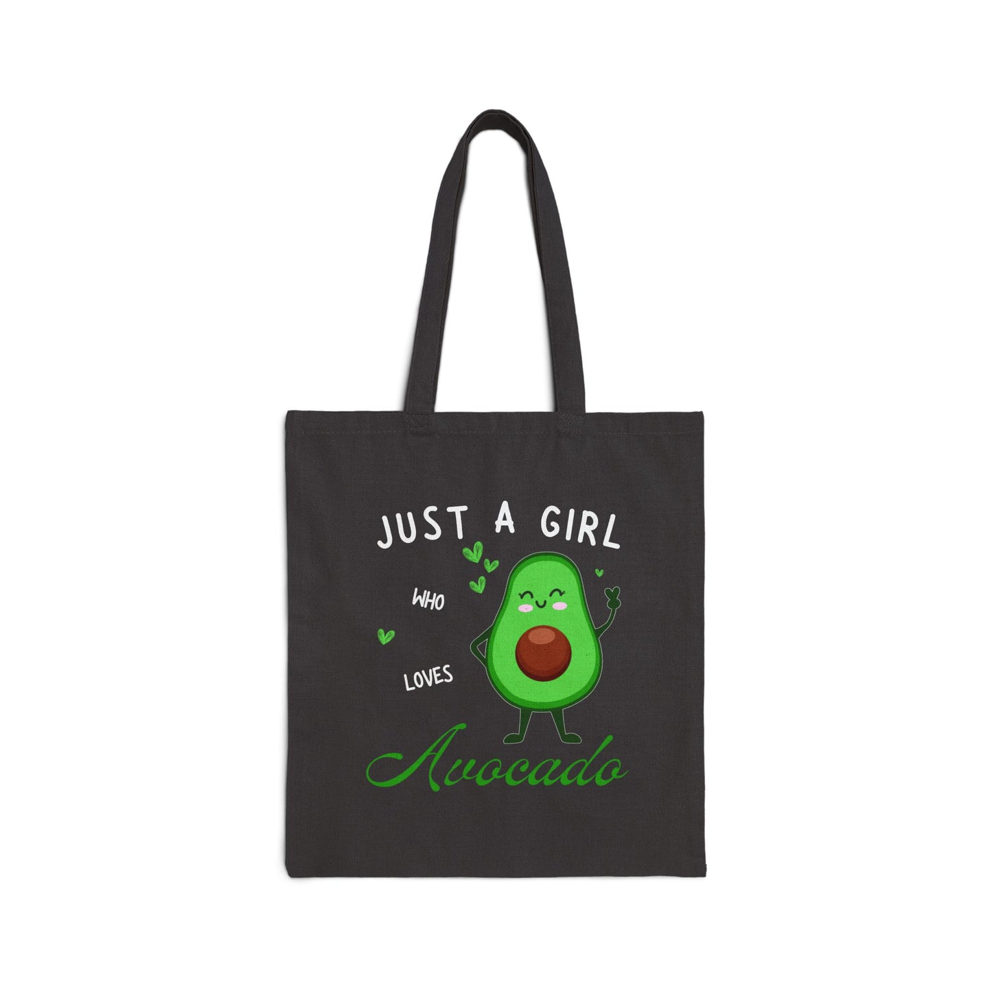 Just A Girl Who Loves Avocado Tote Bag