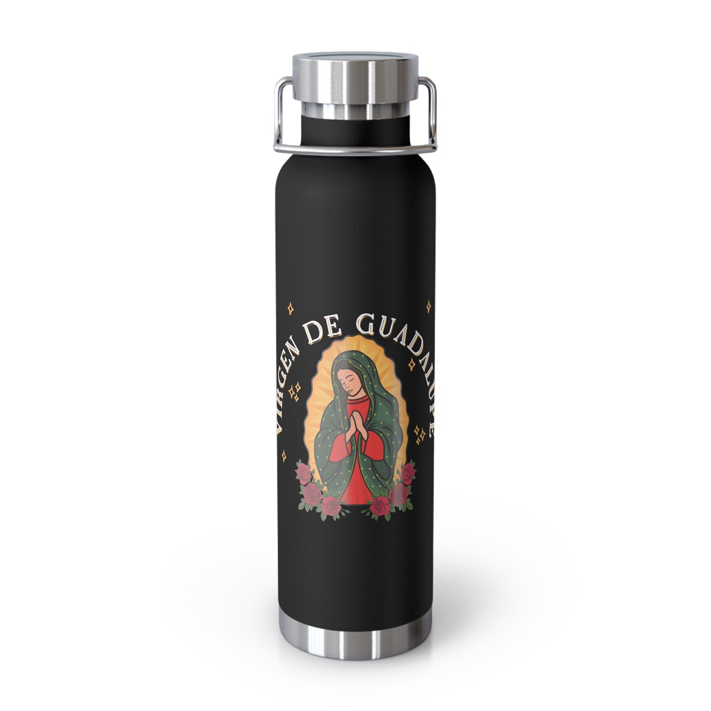 Virgen de Guadalupe Insulated Bottle, 22oz