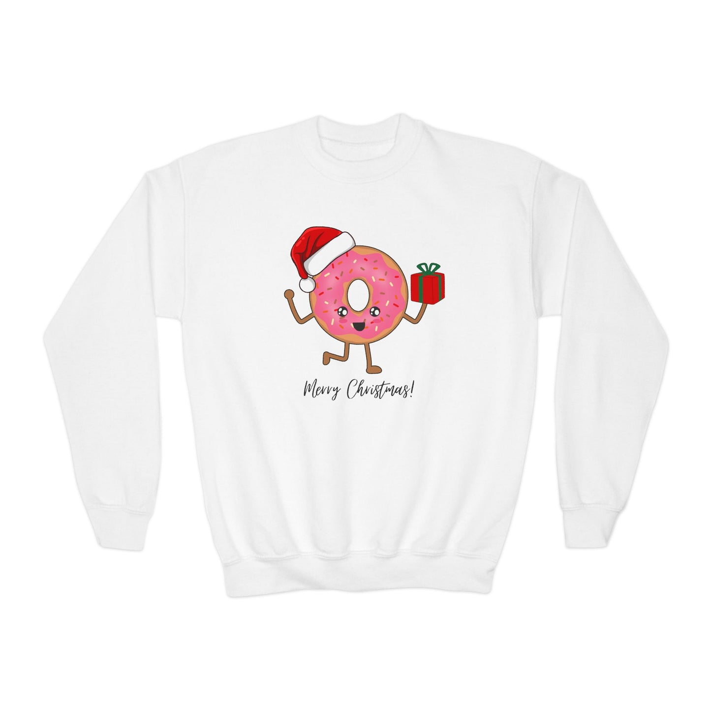 Kids Christmas Donut Sweatshirt