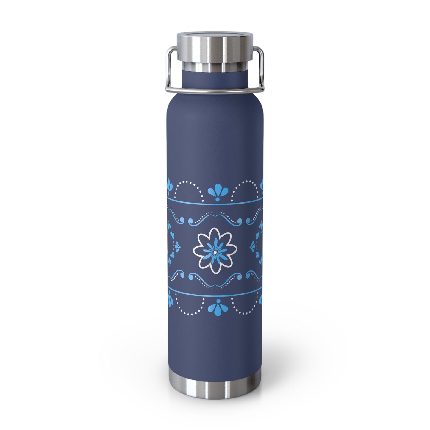 Blue Insulated Bottle, 22oz