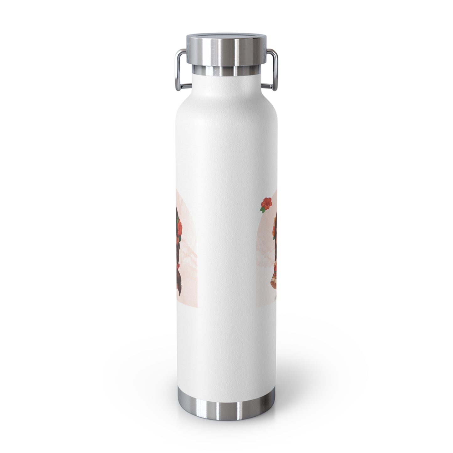 Hibiscus Charm Insulated Bottle, 22oz