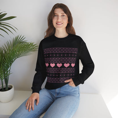 Pink Heart Concha Sweatshirt