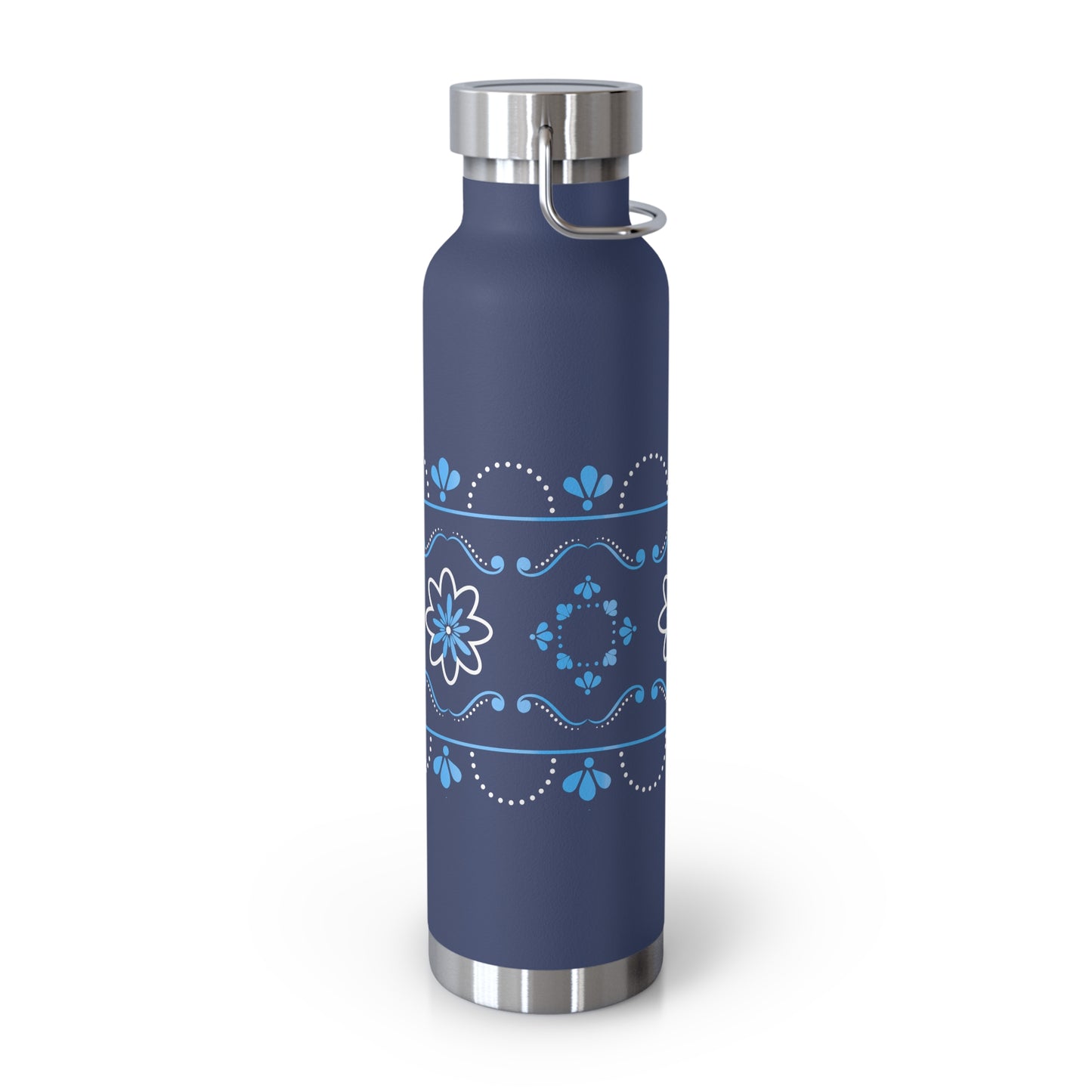 Blue Insulated Bottle, 22oz