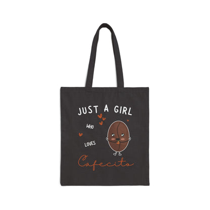 Just A Girl Who Loves Cafecito Tote Bag