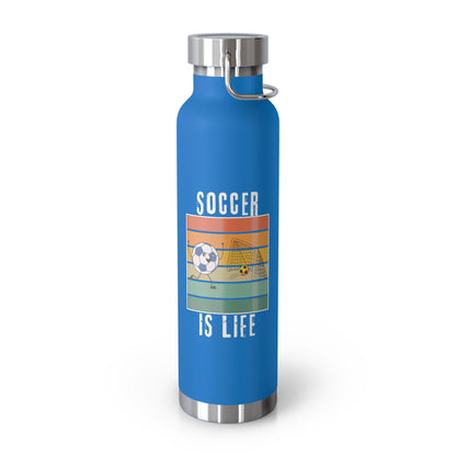 Soccer Is Life Insulated Bottle, 22oz