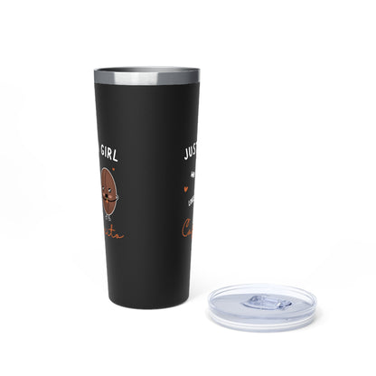 Just a Girl Who Loves Cafecito Insulated Tumbler, 22oz