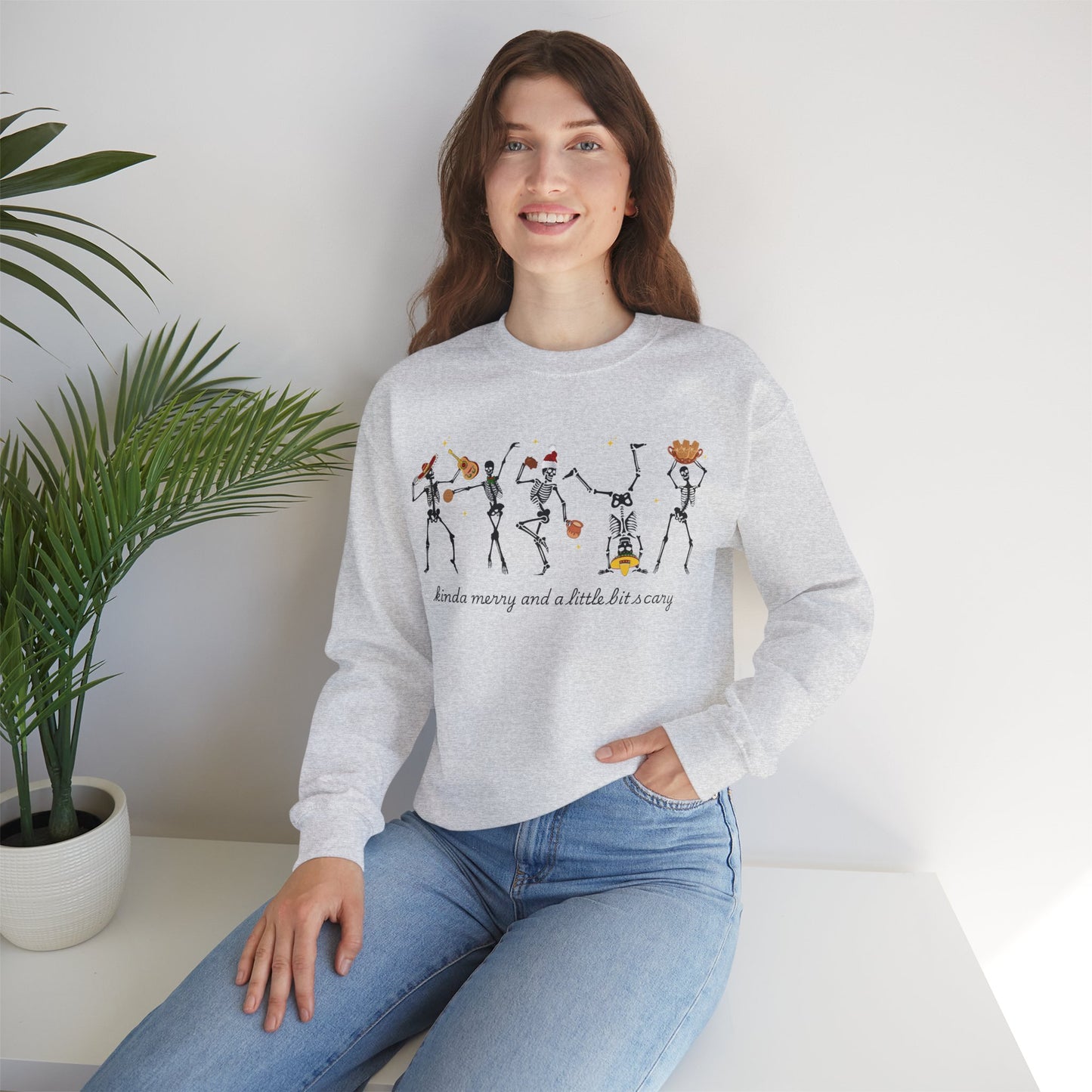 Kinda Merry and a Little Bit Scary Sweatshirt