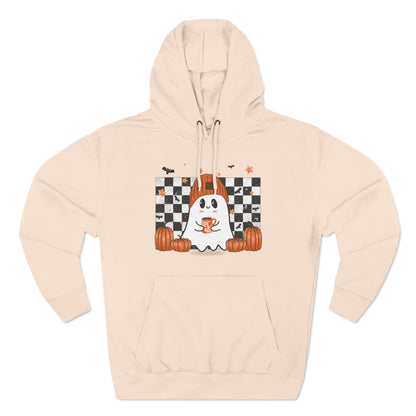 Checkered Ghost Fleece Hoodie