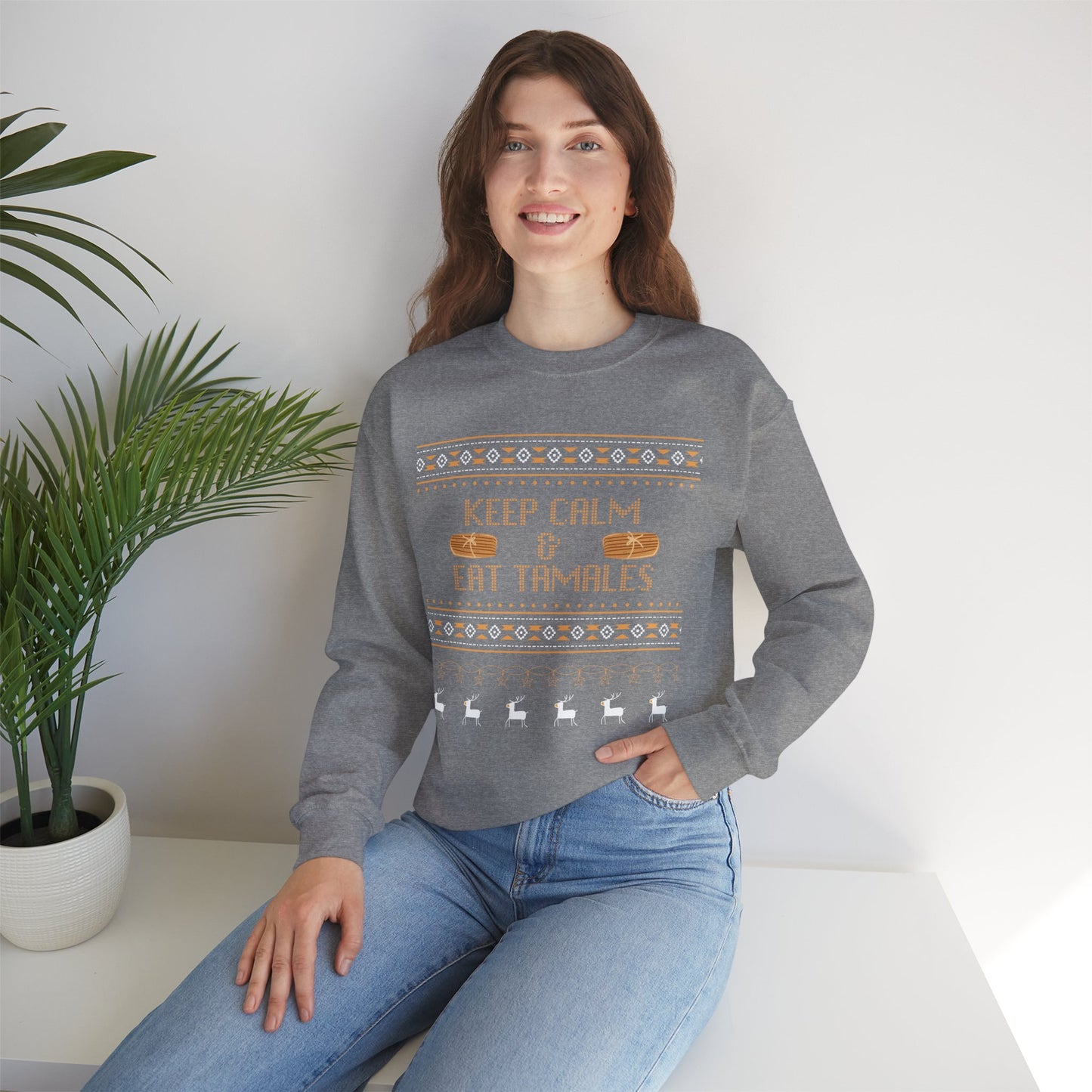 Keep Calm & Eat Tamales Sweatshirt