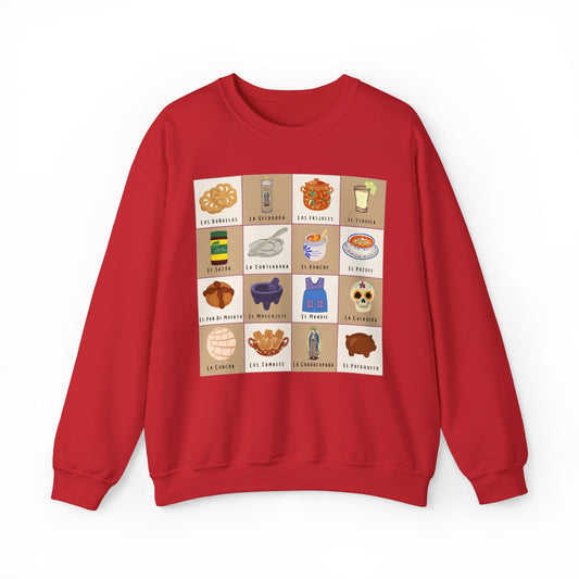 Christmas Loteria Card Sweatshirt