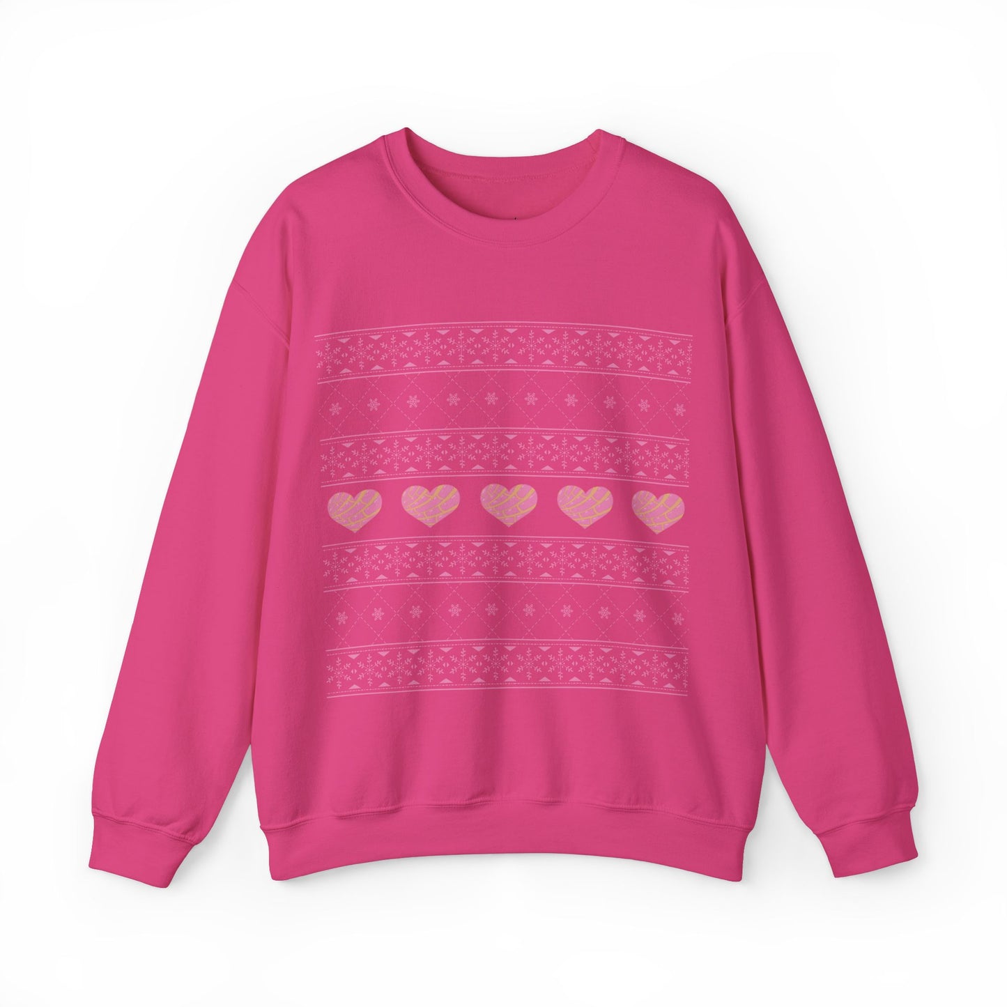 Pink Heart Concha Sweatshirt