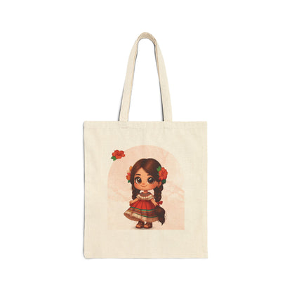 Hibiscus Charm Tote Bag