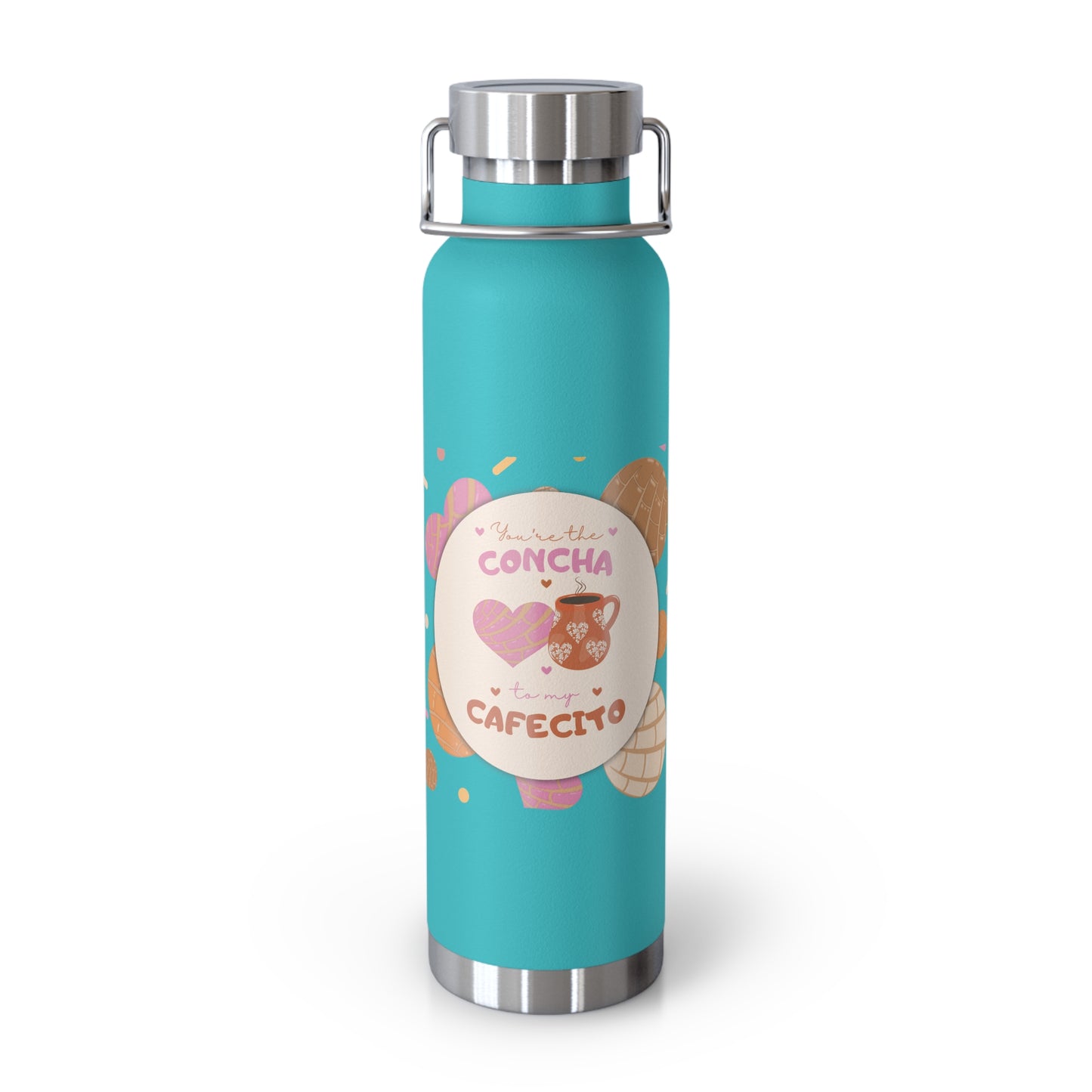 You're the Concha to My Cafecito Insulated Bottle, 22oz