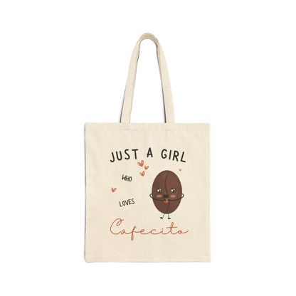 Just A Girl Who Loves Cafecito Tote Bag