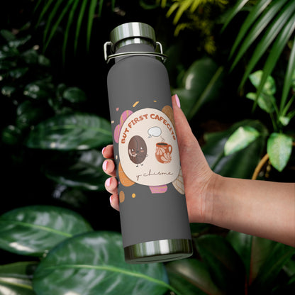 But First Cafecito y Chisme Insulated Bottle, 22oz