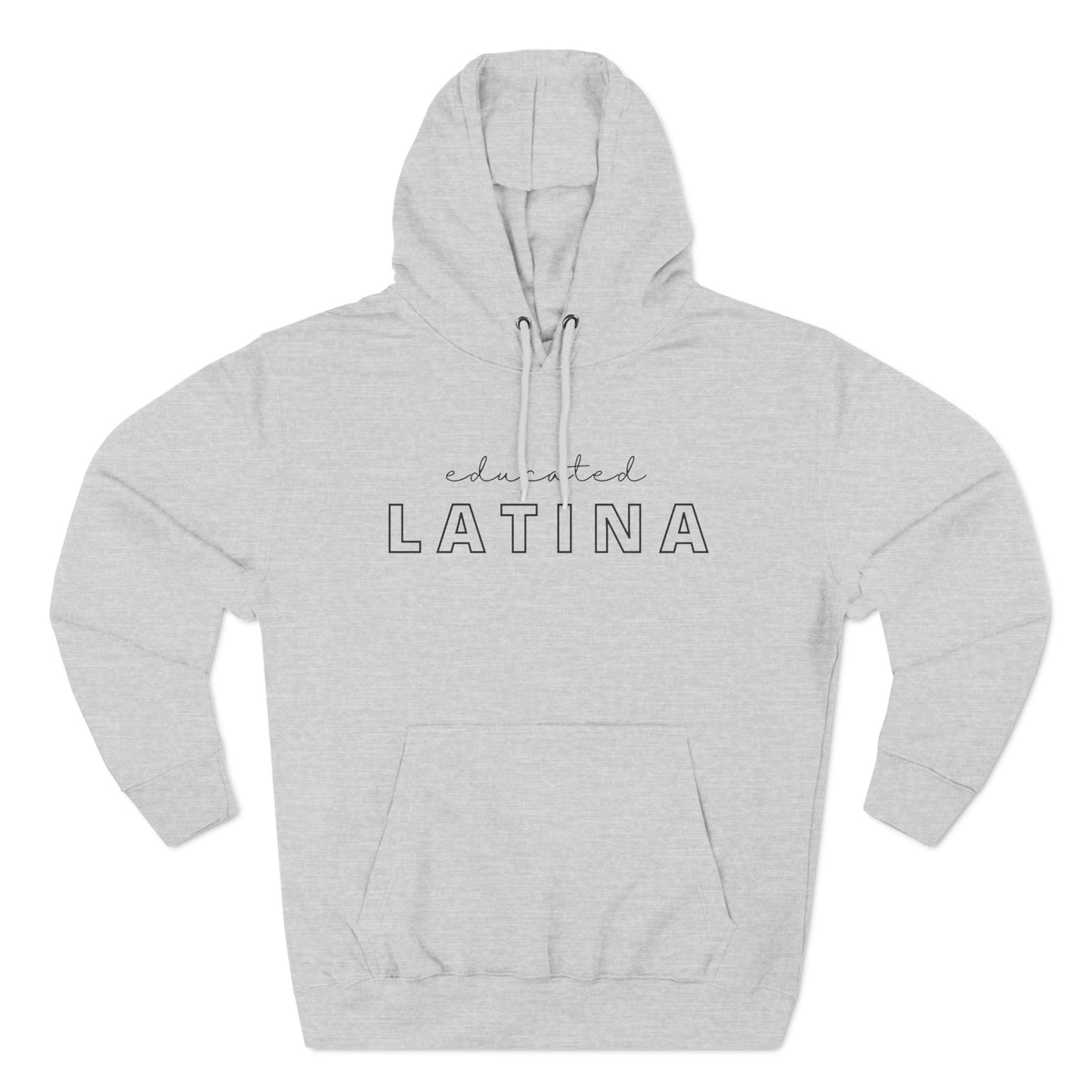 Educated Latina Fleece Hoodie