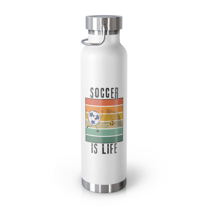 Soccer Is Life Insulated Bottle, 22oz