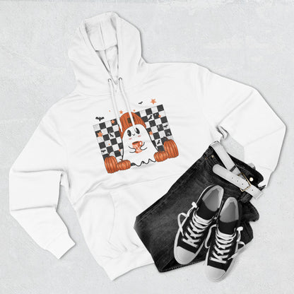 Checkered Ghost Fleece Hoodie