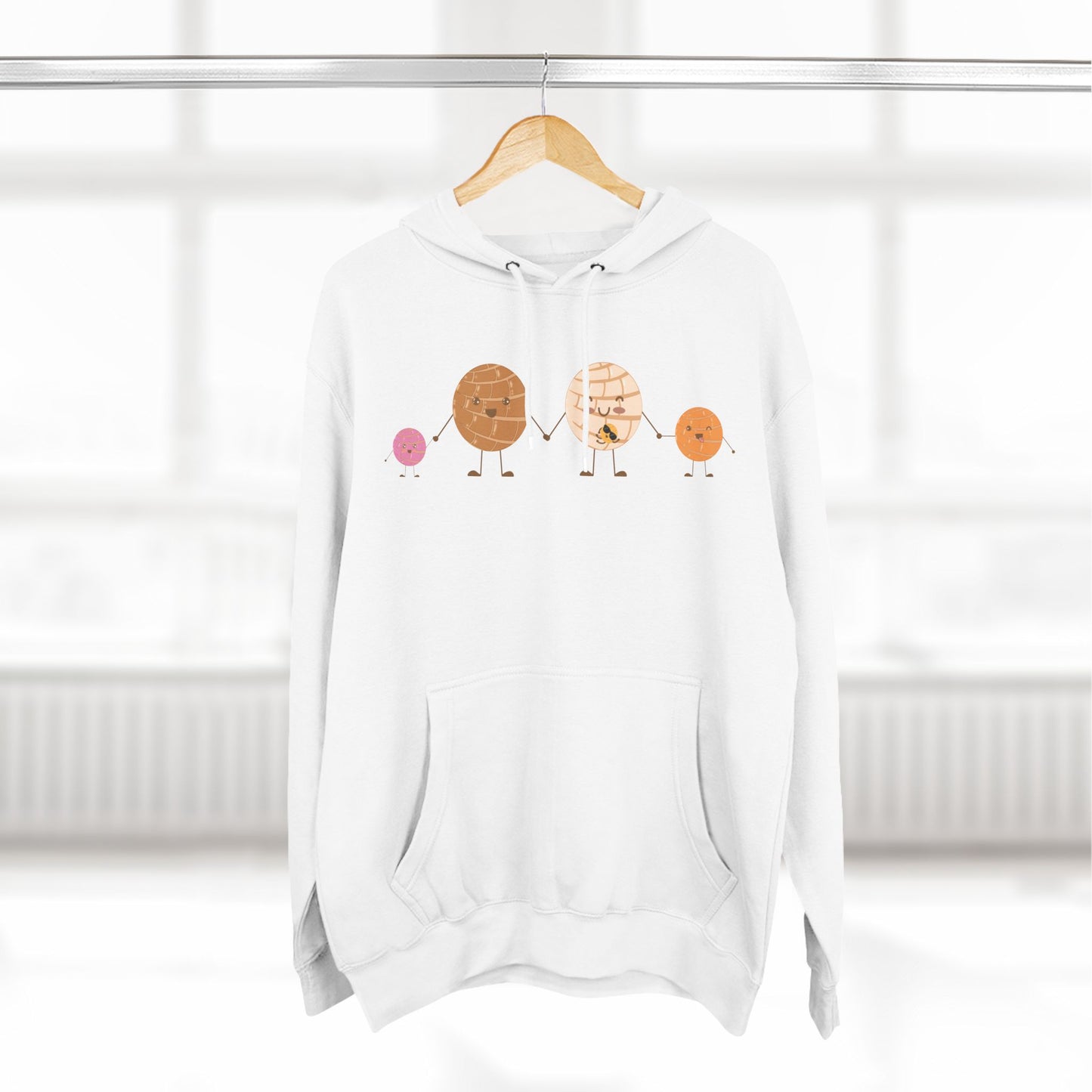 Concha Family - Baby Announcement Fleece Hoodie