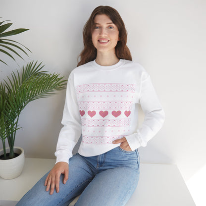 Pink Heart Concha Sweatshirt