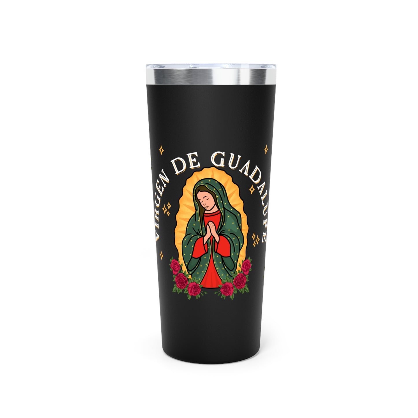 Virgen de Guadalupe Insulated Tumbler, 22oz