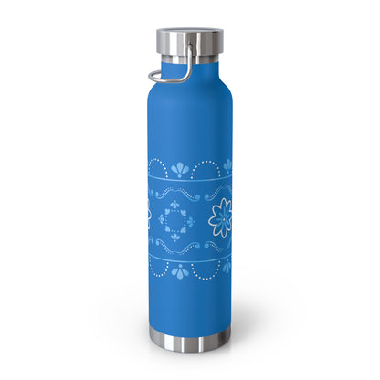 Blue Insulated Bottle, 22oz