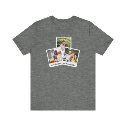 Personalized - Por Siempre en Mi Corazón Polaroid 3 Photo Tee