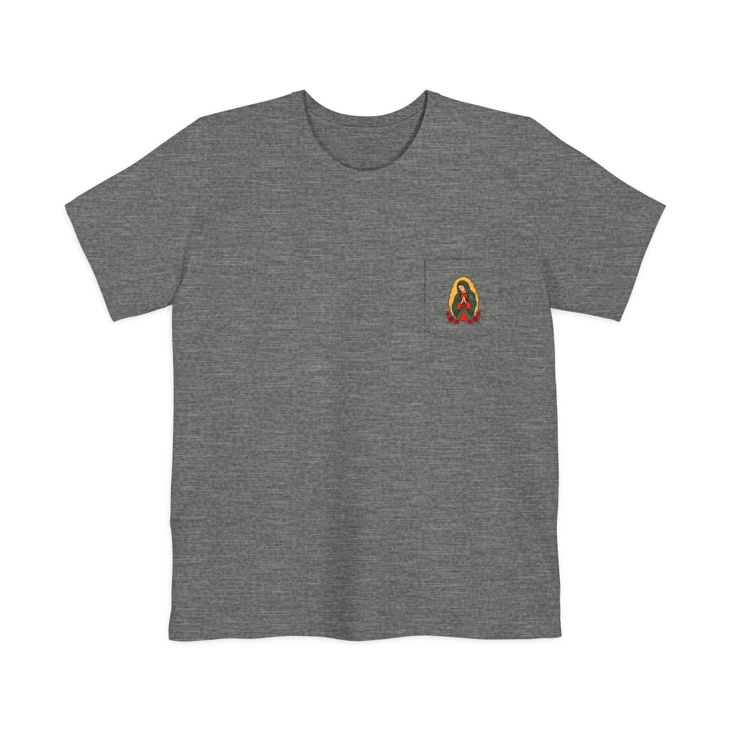 Virgen de Guadalupe Pocket T-shirt