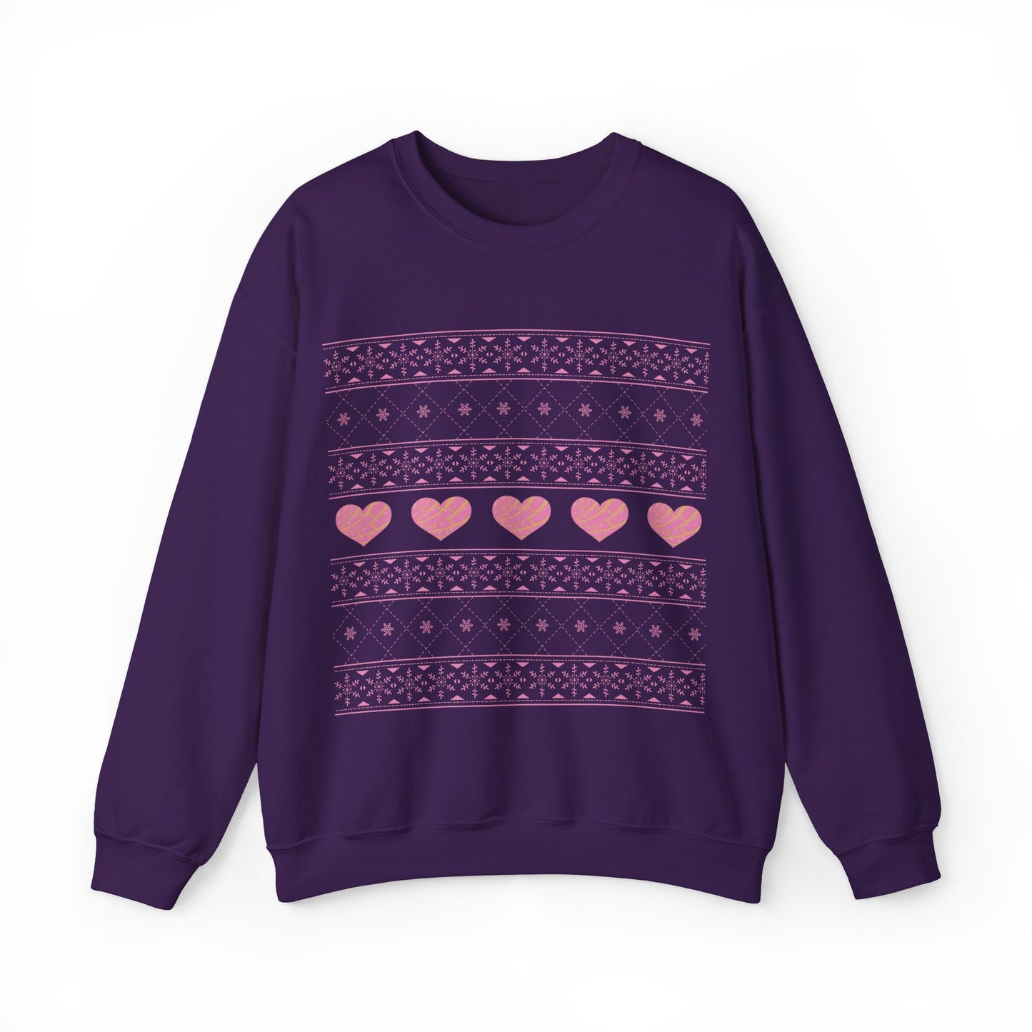 Pink Heart Concha Sweatshirt