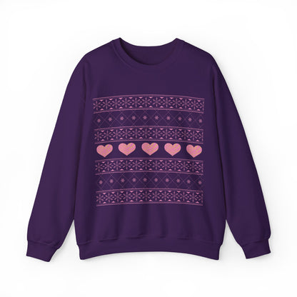 Pink Heart Concha Sweatshirt